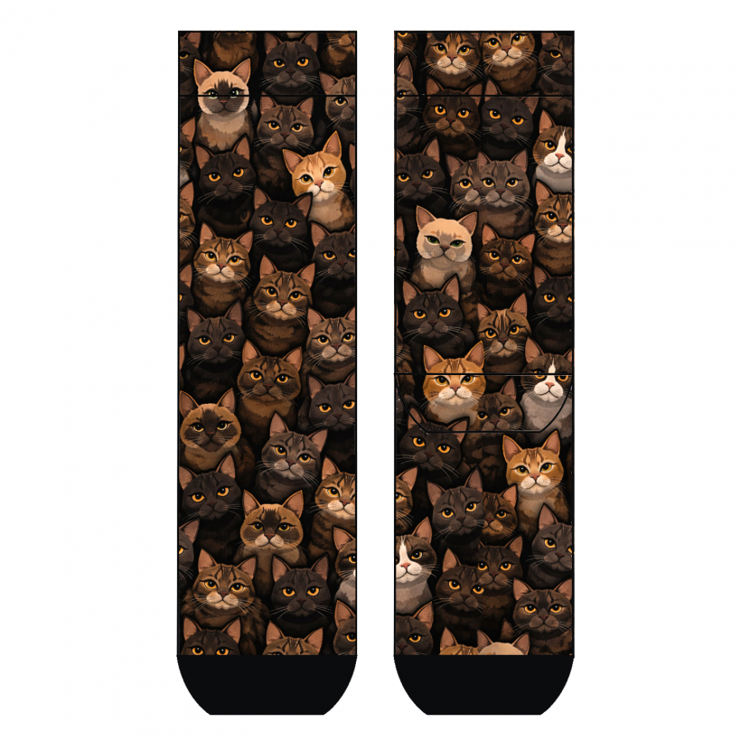 Cool 7 - Unisex One Size (41/46) - Print Socken - Runddruck Motiv: C5651